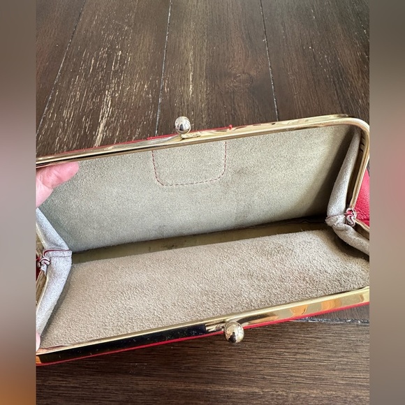 Vintage leather clutch - Picture 5 of 10